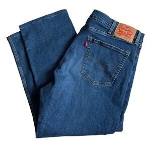 NWOT Levi's 505 Jeans Men's Size 40x30 Dark Wash Straight Leg Casual Denim